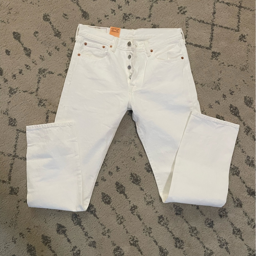 Vintage white 501’s! 29x30 - Picture 3 of 4